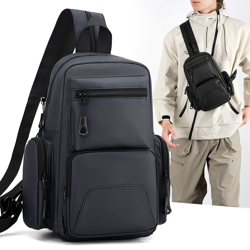 Men'S Fashion Bag - 새로운 남성용 가슴 가방 캐주얼 패션