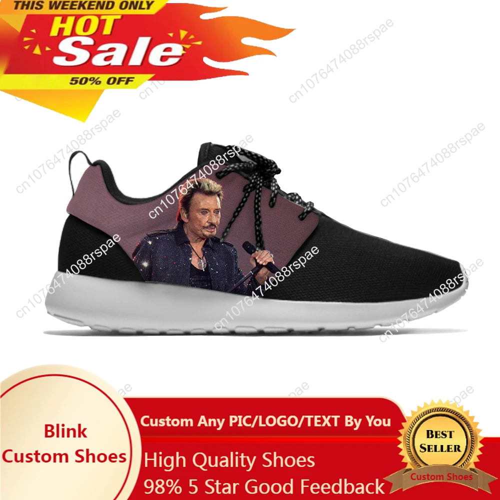 Men'S Fashion Running Shoes - 록 스타 조니 Hallyday 음악 멋진