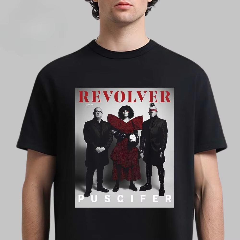 Mens Fashion Magazines - Puscifer X Revolver Magazine 커버 그래픽
