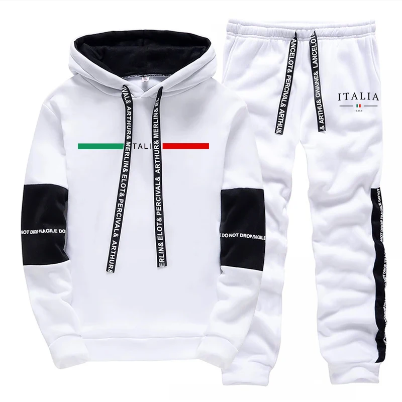 Men'S Fashion Clothing - 패션 남성 트랙수트 프린트 캐주얼 스웨트셔츠