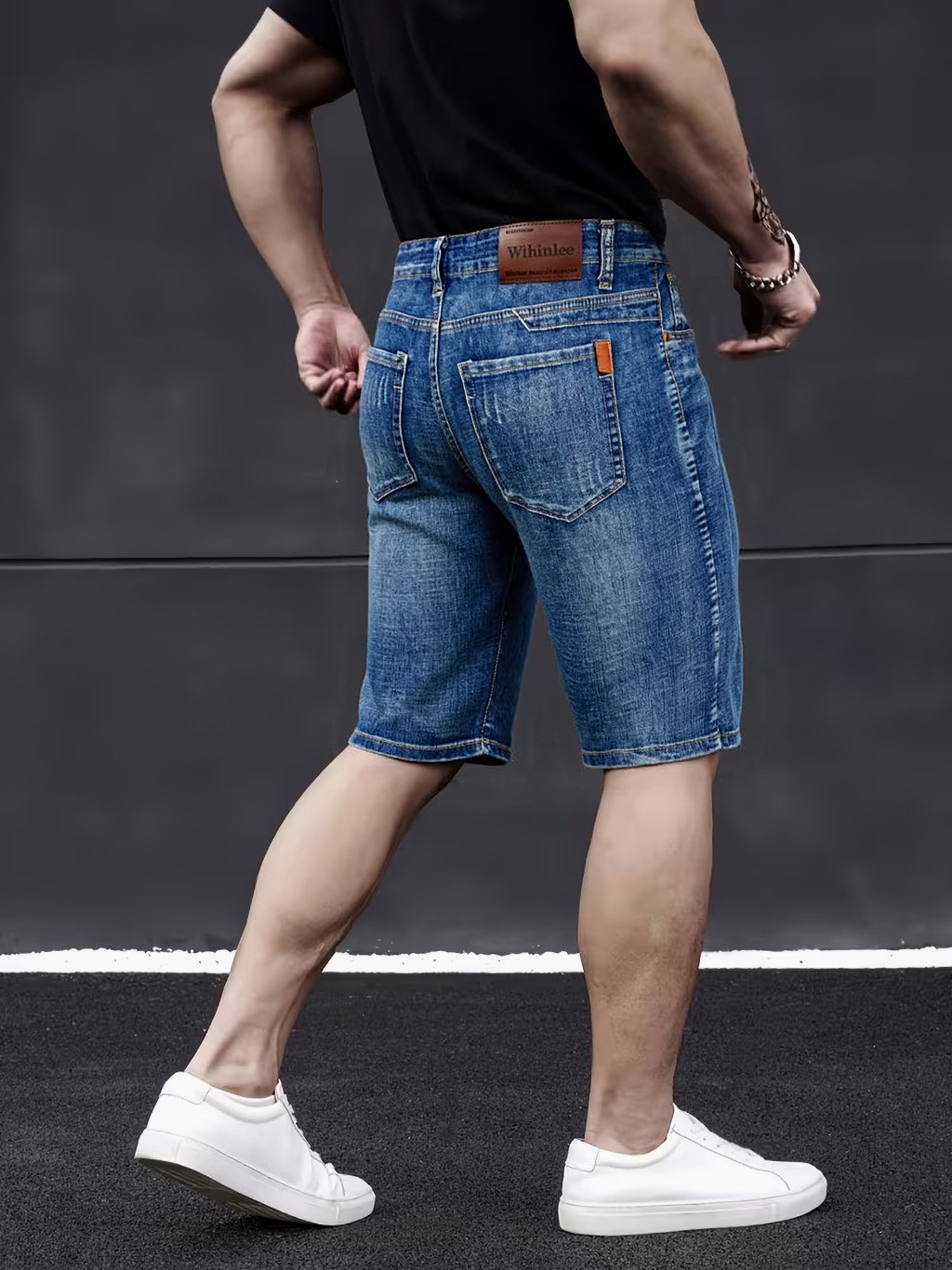 Men'S Fashion Overalls - Wthinlee 뉴 비즈니스 남성 청바지 캐주얼