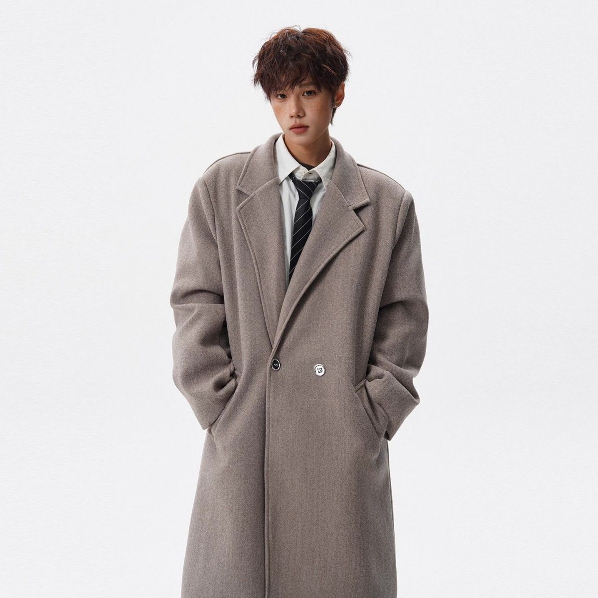 Men'S Fashion Reviews - 울 혼방 코트 한국 리뷰 많은