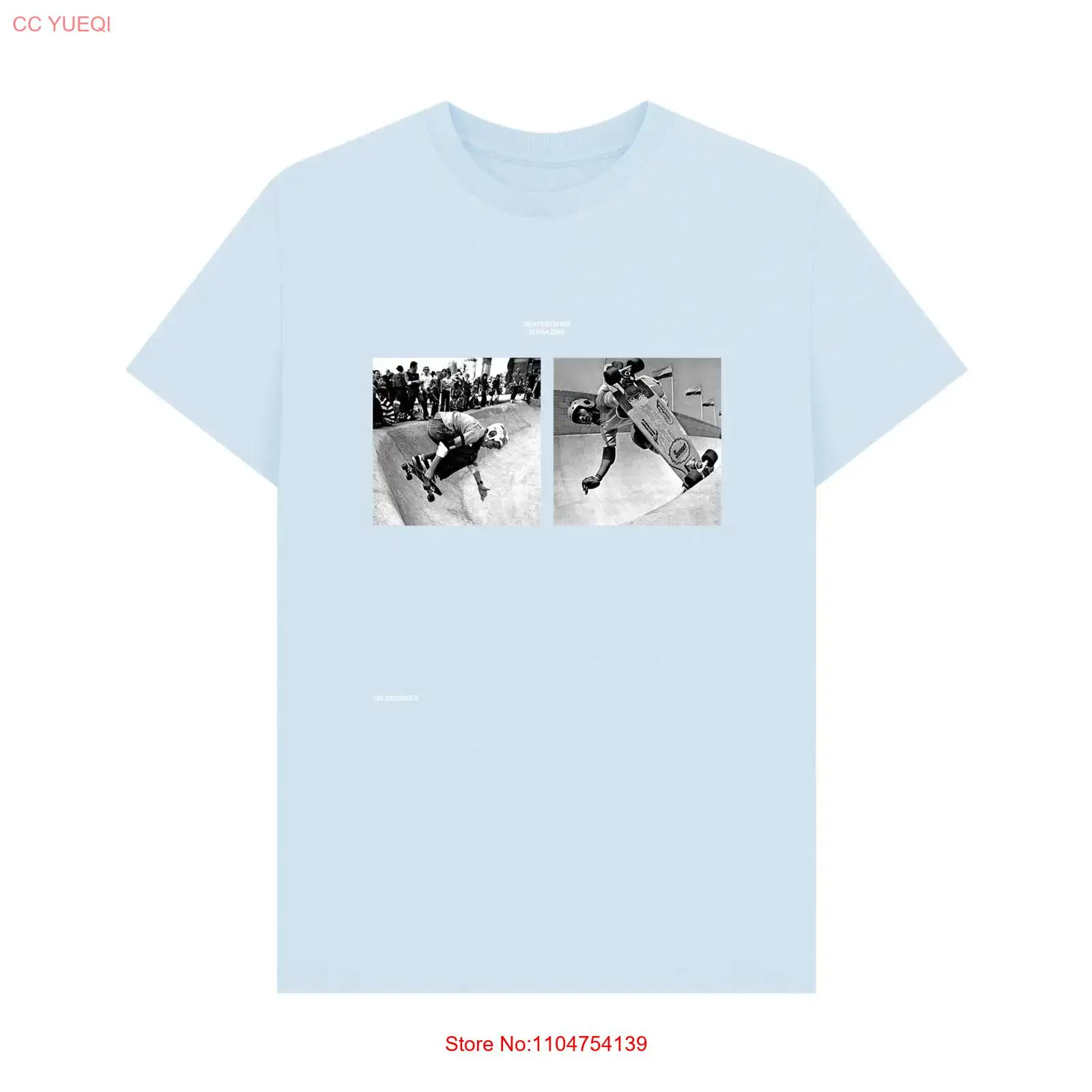 Mens Fashion Magazines - 프리미엄 공식 스케이트보드 매거진 180 티셔츠