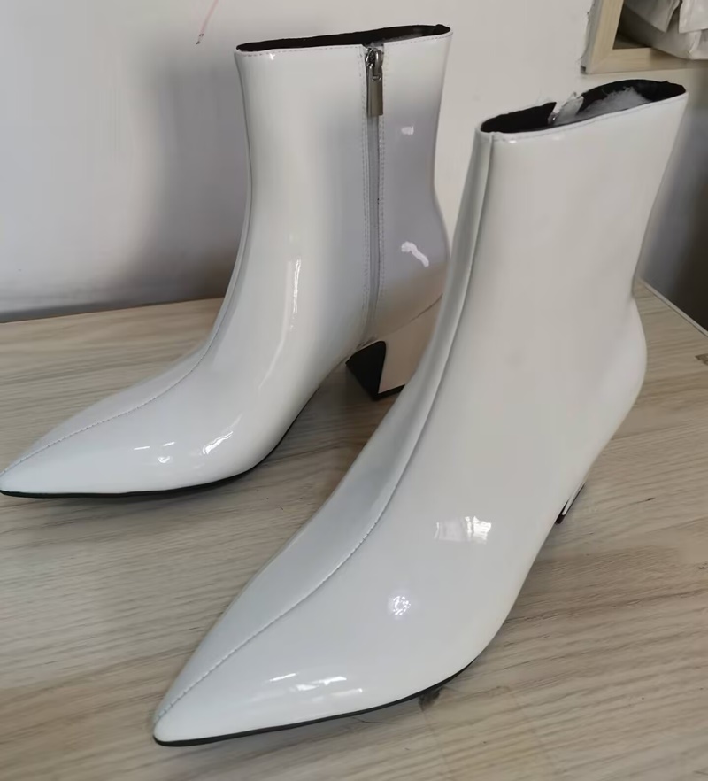 Mens Fashion Dress Shoes - 남성용 새 패션 화이트 부츠 고품질