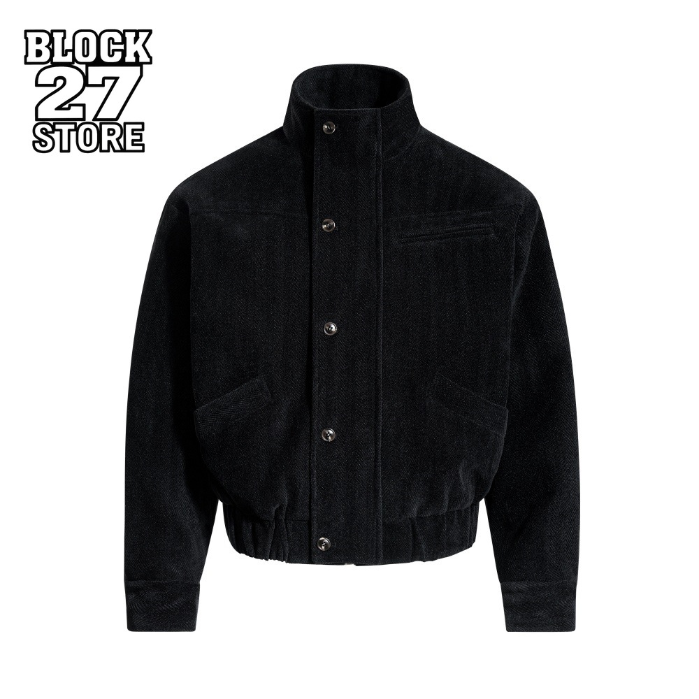Harrington Jacket - 남성용 재킷 스트리트웨어 아메리칸 워크웨어 재킷