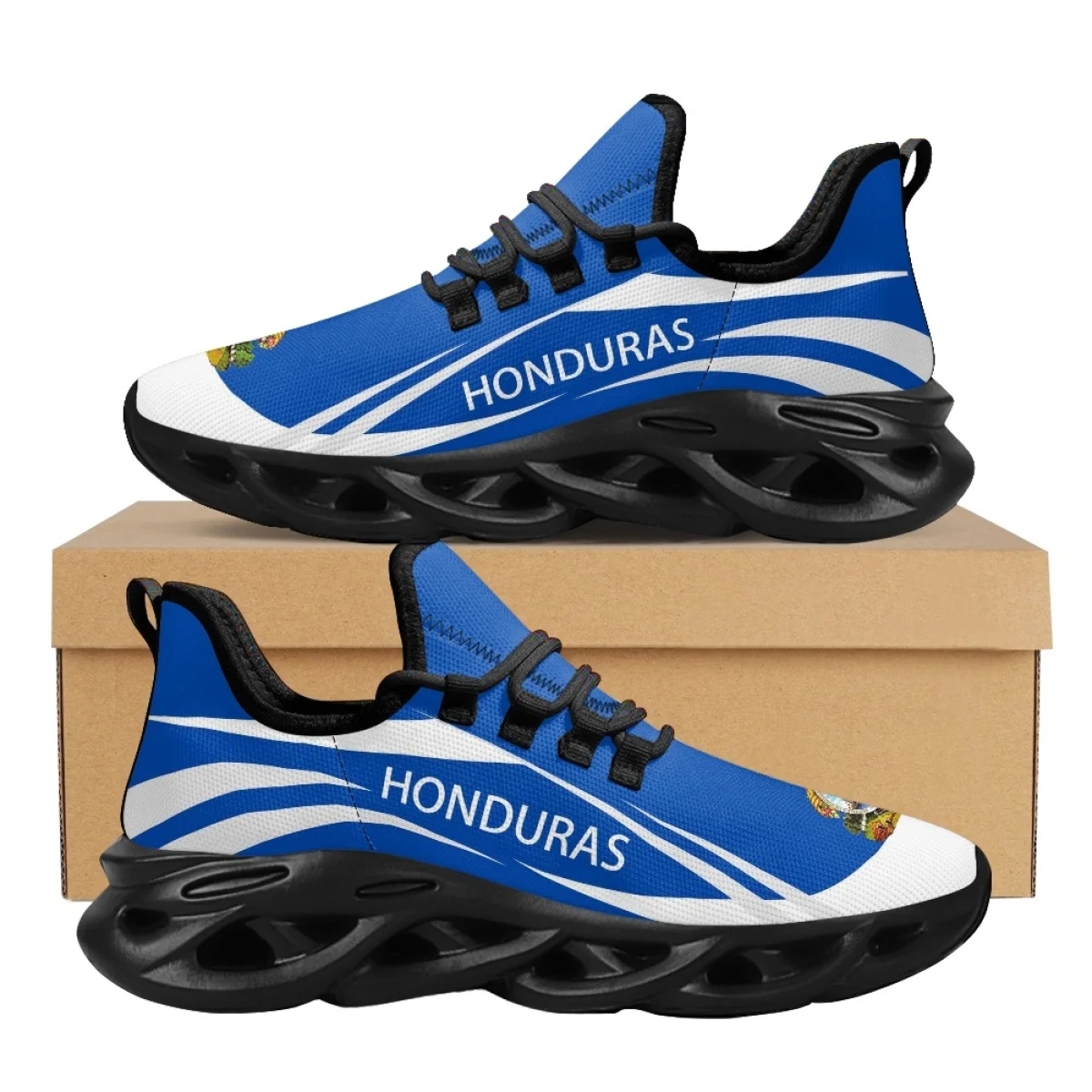 Men'S Fashion Running Shoes - 남성 블레이드 러닝화 온두라스 국기 프린트