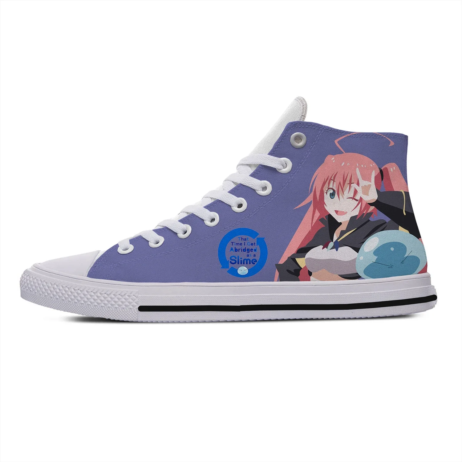 Anime Slime Rimuru 하이 탑 스니커즈 남 - Men'S Fashion Running Shoes 리뷰 및 가격