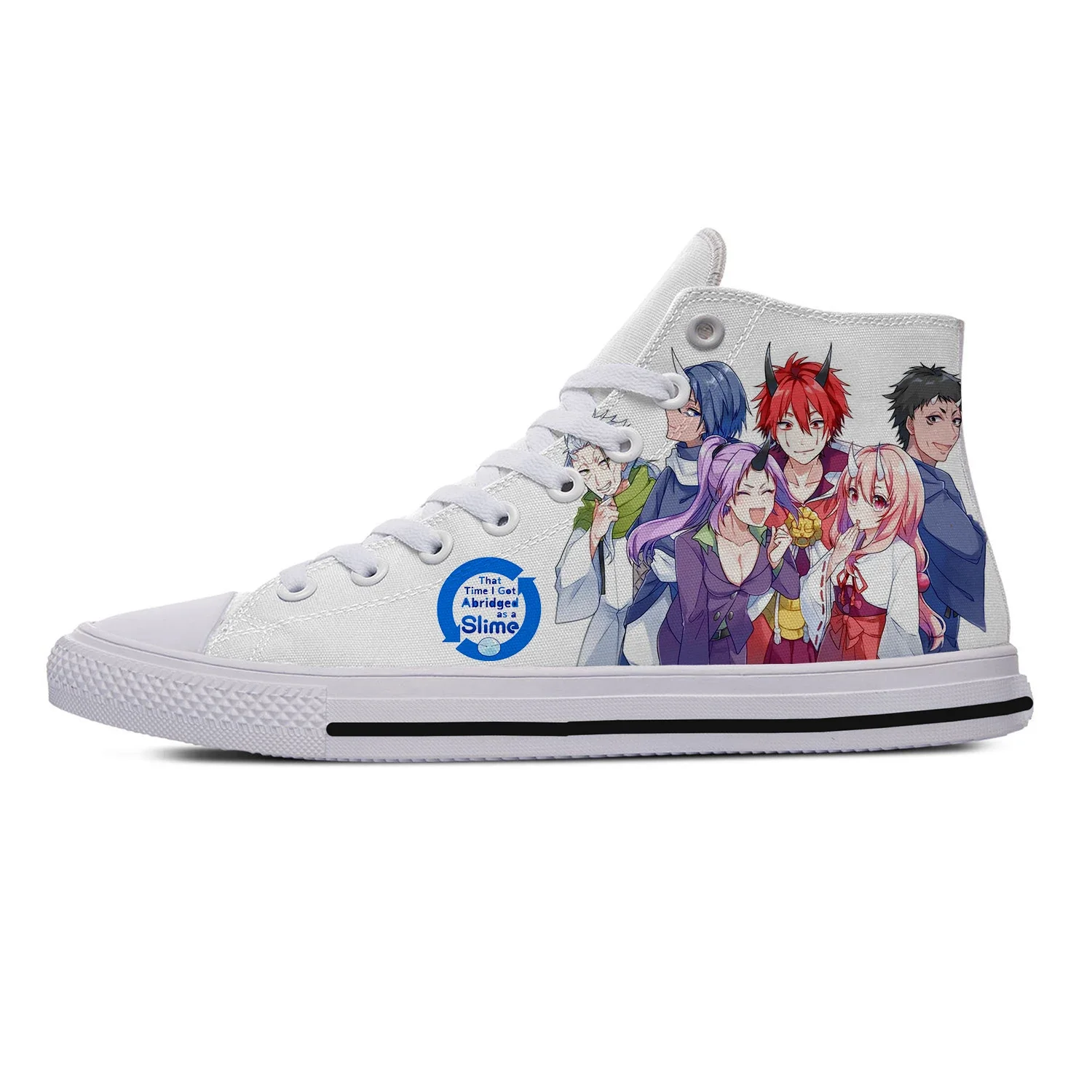Anime Slime Rimuru 하이 탑 스니커즈 남 - Men'S Fashion Running Shoes 리뷰 및 가격