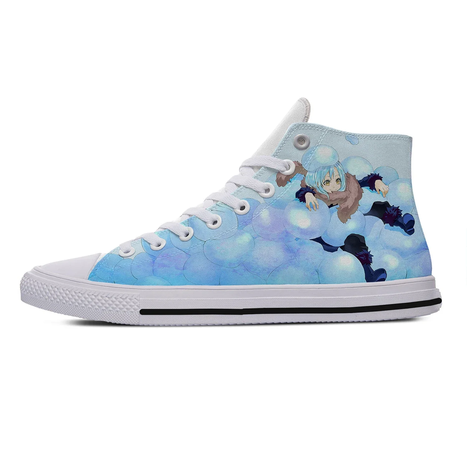 Anime Slime Rimuru 하이 탑 스니커즈 남 - Men'S Fashion Running Shoes 리뷰 및 가격