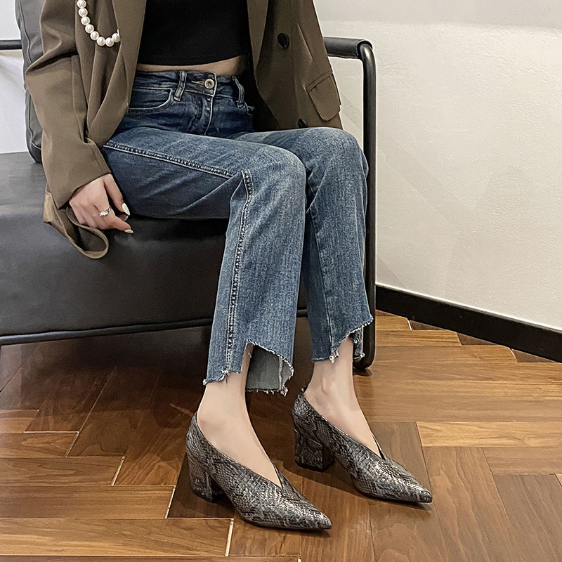 가을 럭셔리 섹시 드레스 슈즈 뱀피 무늬 하이힐 펌프스 - Mens Fashion Dress Shoes 리뷰 및 가격