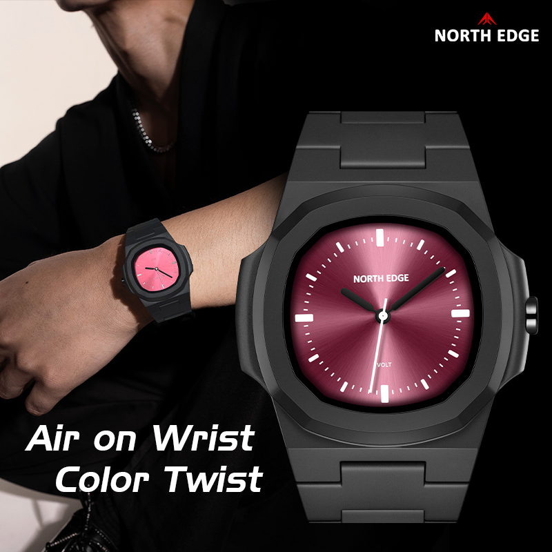 NORTH EDGE 남성용 시계 신제품 VOLT 쿼츠  - Men'S Fashion Box 리뷰 및 가격