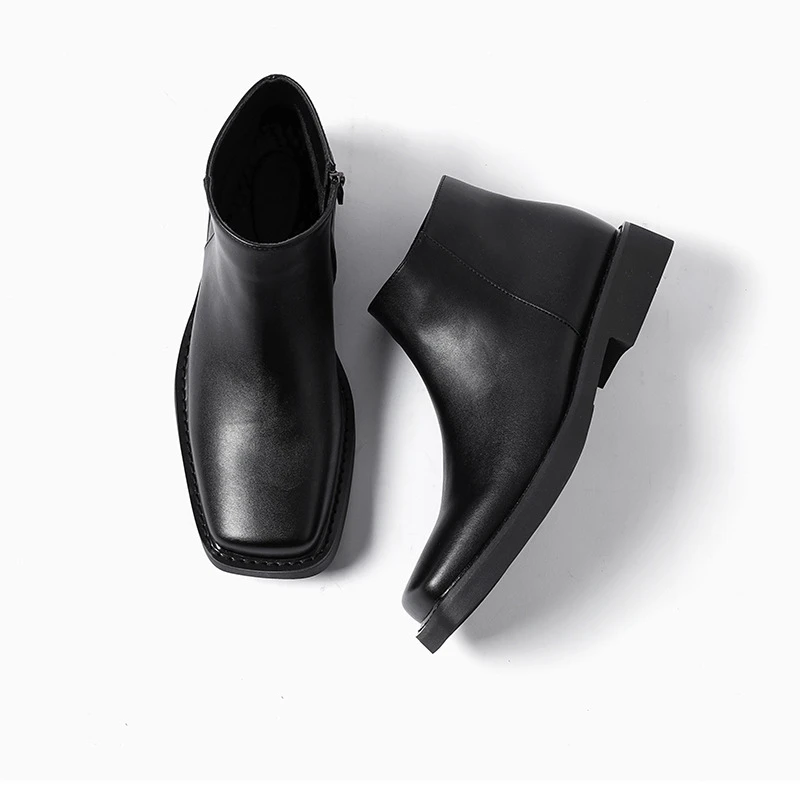 블랙 새로운 패션 남성 캐주얼 가죽 신발 가을 겨울 드 - Mens Fashion Dress Shoes 리뷰 및 가격