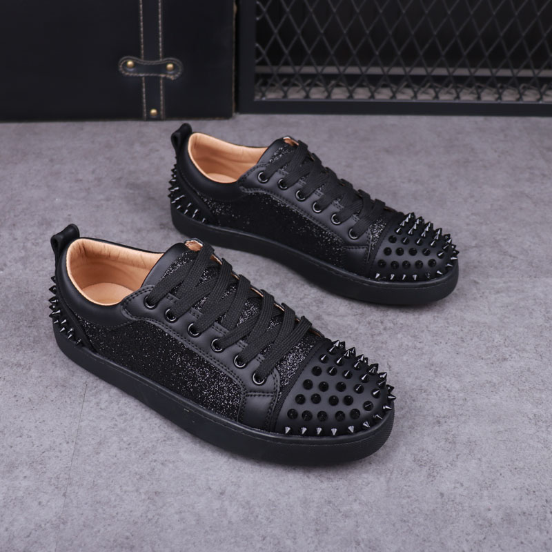 남성 패션 펑크 힙합 드레스 리벳 신발 레이스 업 오리 - Mens Fashion Dress Shoes 리뷰 및 가격