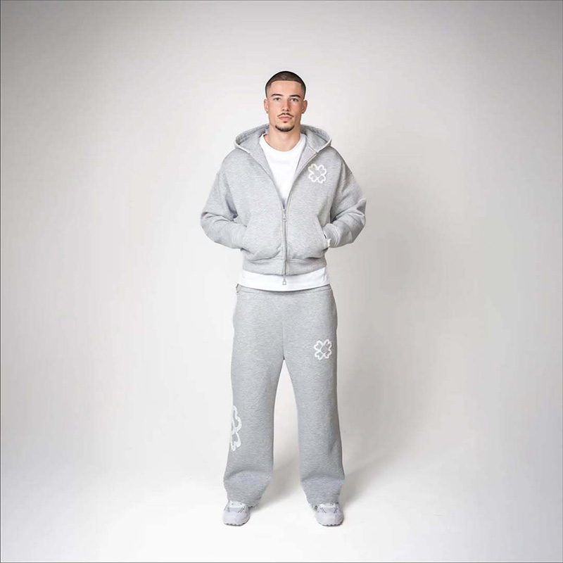 봄 가을 오버사이즈 네잎 클로버 아플리케 지퍼업 후드티 - Mens Fashion Zip Up 리뷰 및 가격