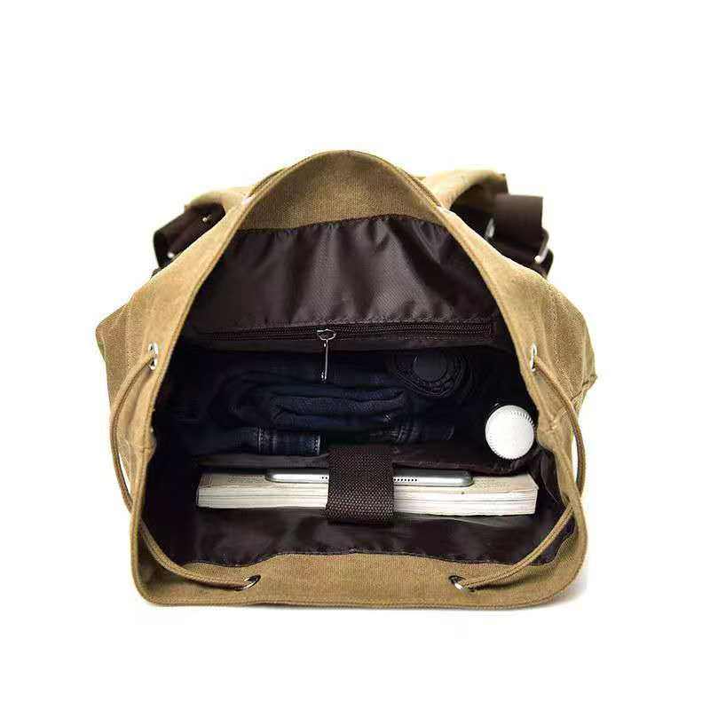 2026 캔버스 백팩 듀얼 숄더 스트랩 대용량 버킷 백 - Men'S Fashion Bag 리뷰 및 가격