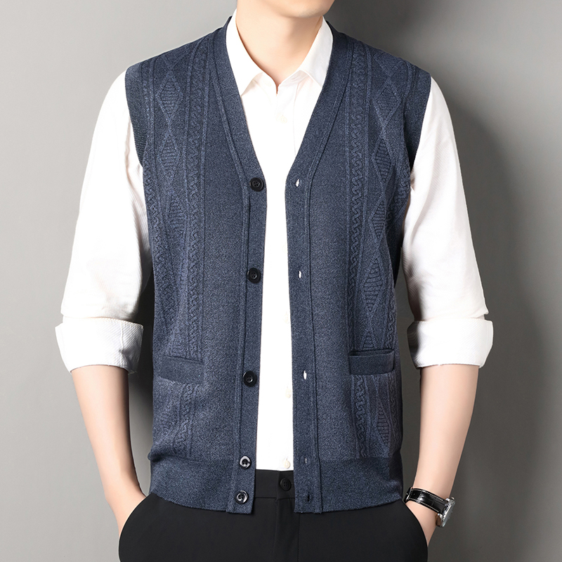 가을 겨울 남성 조끼 캐주얼 스웨터 조끼 버튼 업 카디 - Mens Fashion Mullet 리뷰 및 가격