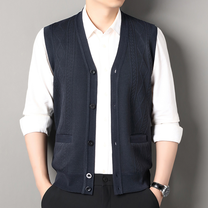 가을 겨울 남성 조끼 캐주얼 스웨터 조끼 버튼 업 카디 - Mens Fashion Mullet 리뷰 및 가격