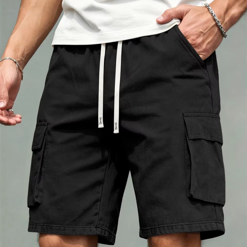 남성용 루즈핏 속건 스트레이트 팬츠 캐주얼 멀티 포켓  - Men'S Fashion Overalls 리뷰 및 가격