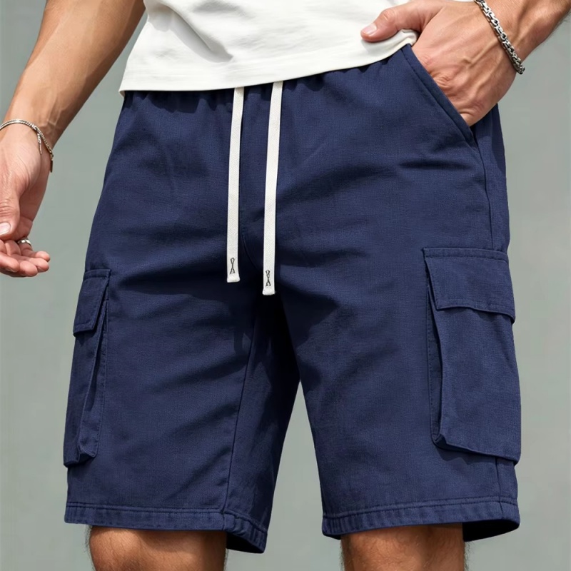 남성용 루즈핏 속건 스트레이트 팬츠 캐주얼 멀티 포켓  - Men'S Fashion Overalls 리뷰 및 가격