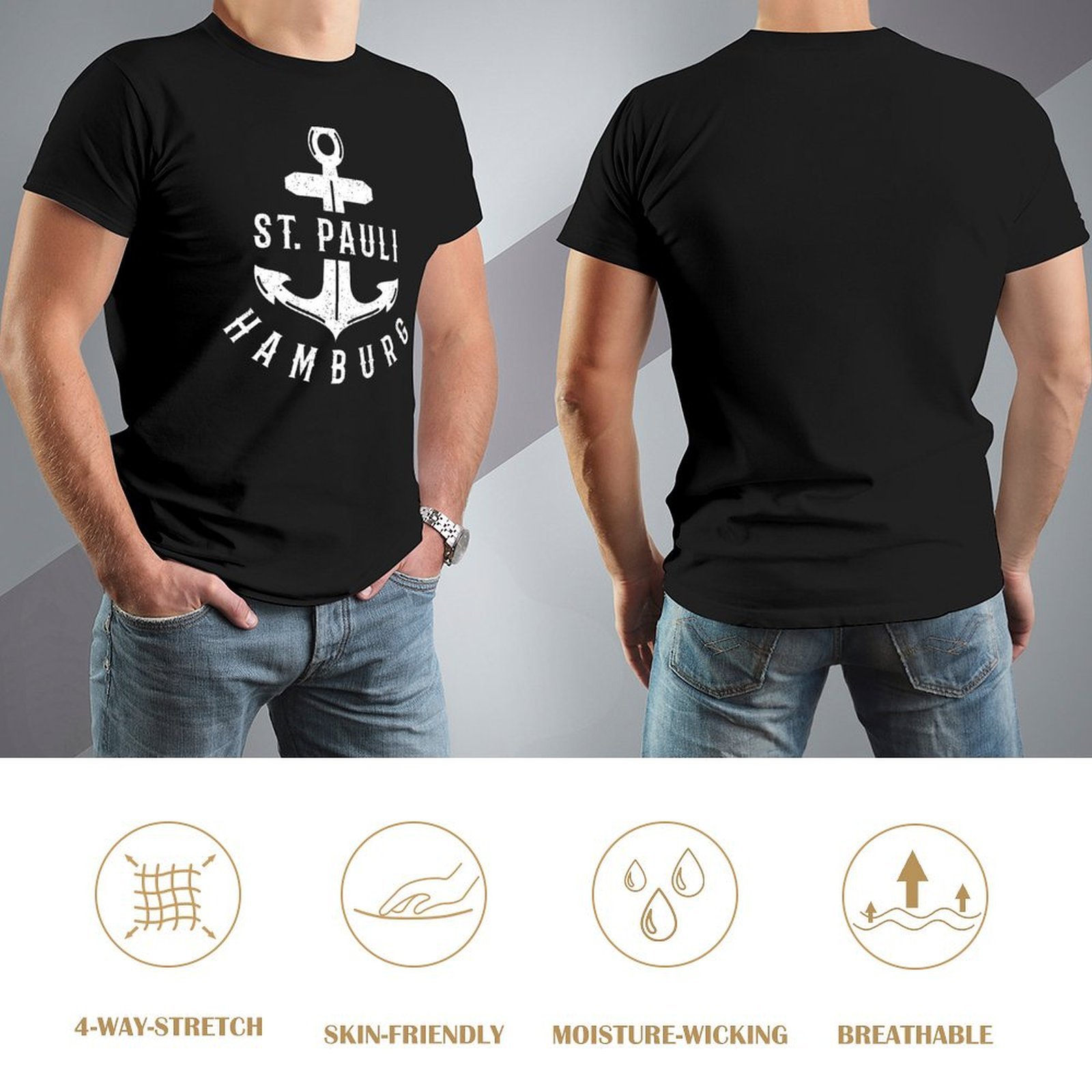 St. Pauli Hamburg Anchor Moin  - Men'S Fashion Hamburg 리뷰 및 가격