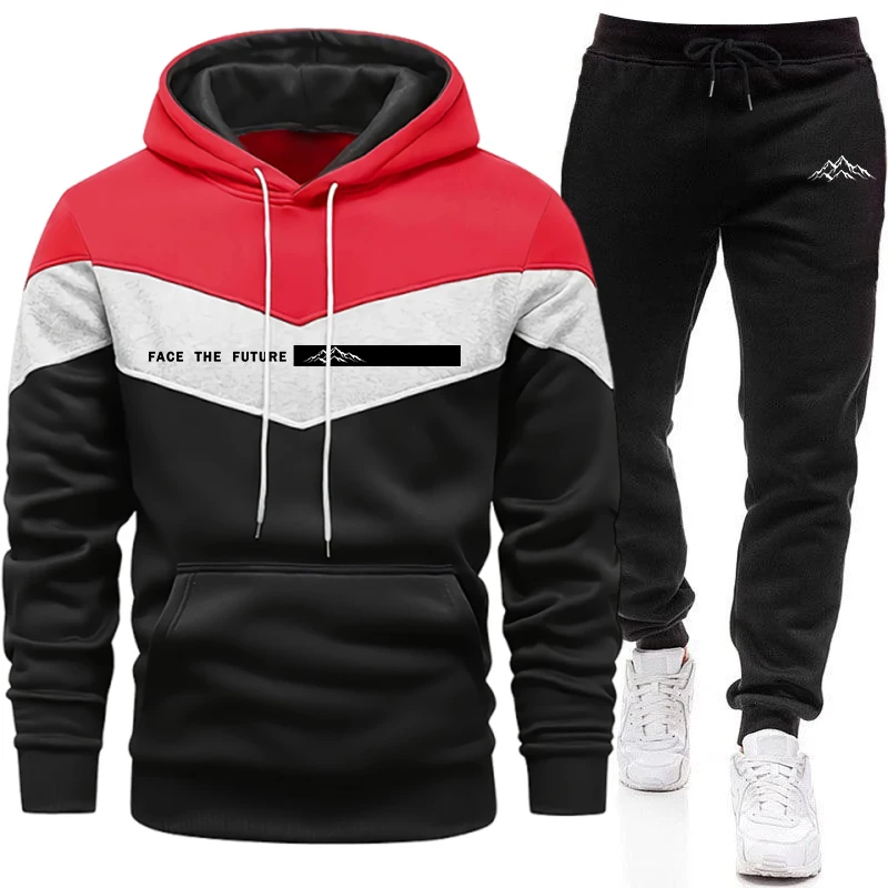 새로운 남성 운동복 가을 겨울 캐주얼 운동복 복장 야외 - Men'S Fashion Clothing 리뷰 및 가격