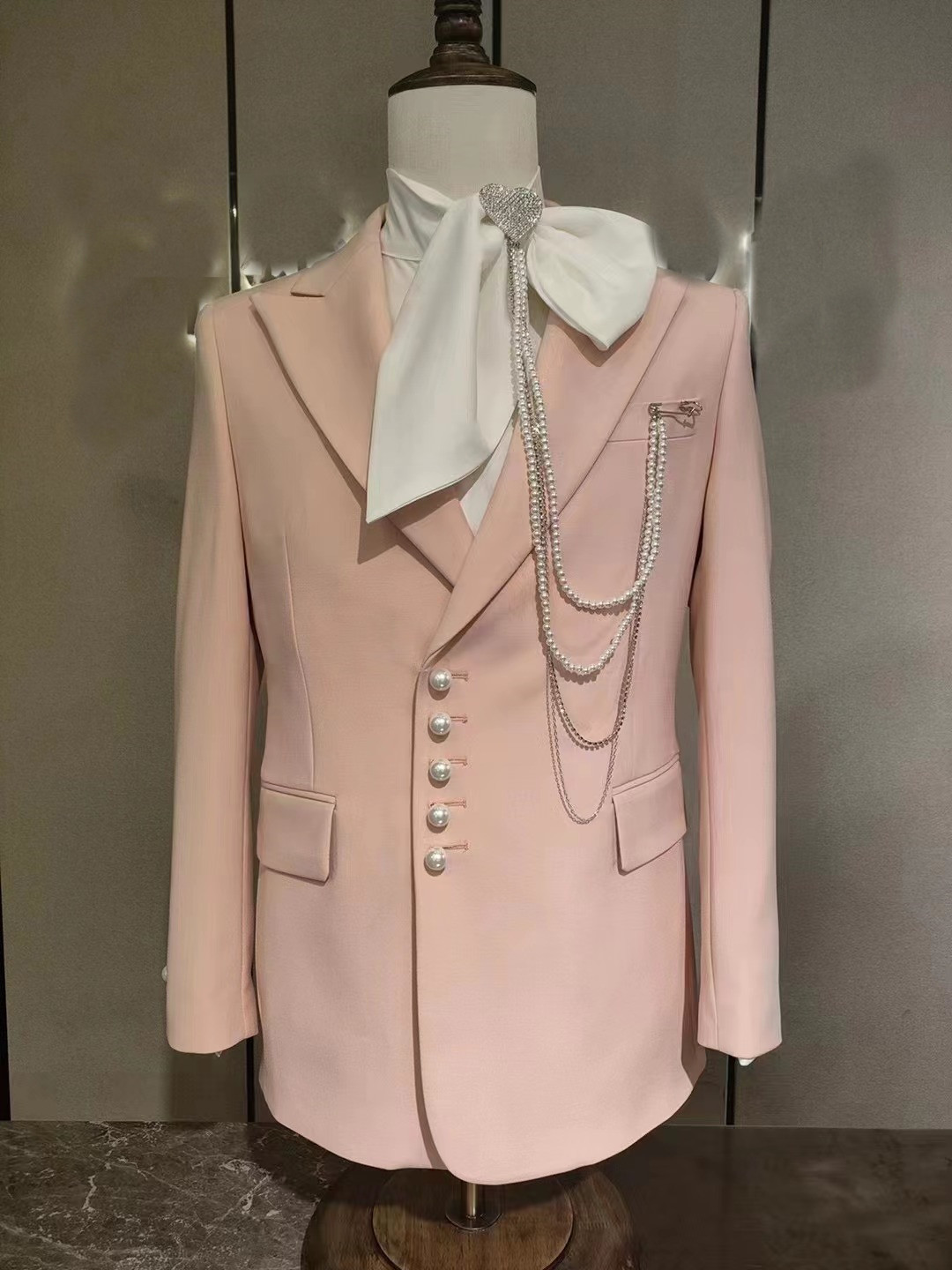 맞춤형 최신 디자인 패션 녹색 웨딩 수트, 남성 공식  - Mens Fashion Blazer 리뷰 및 가격