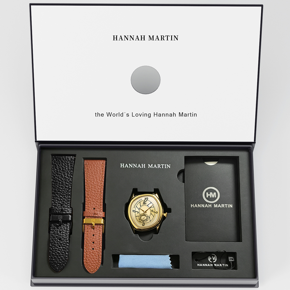 한나 마틴 고급 남성용 시계, 독창적인 가죽, 우아한  - Men'S Fashion Box 리뷰 및 가격