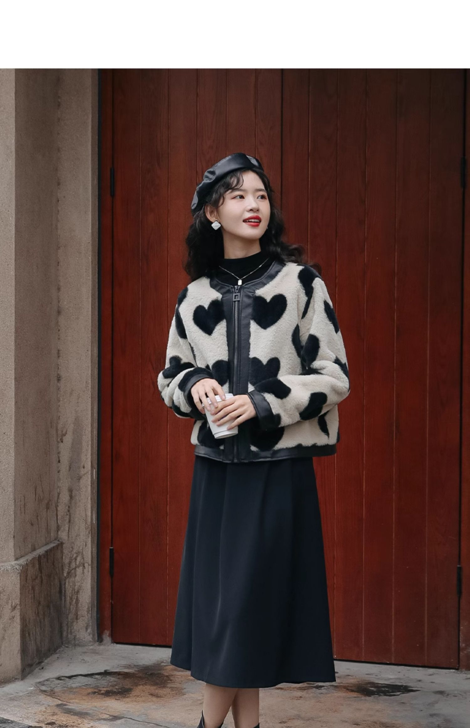 양털 재킷 여성용 슬림 해링턴 리브드 트림 클래식 컷  - Harrington Jacket 리뷰 및 가격