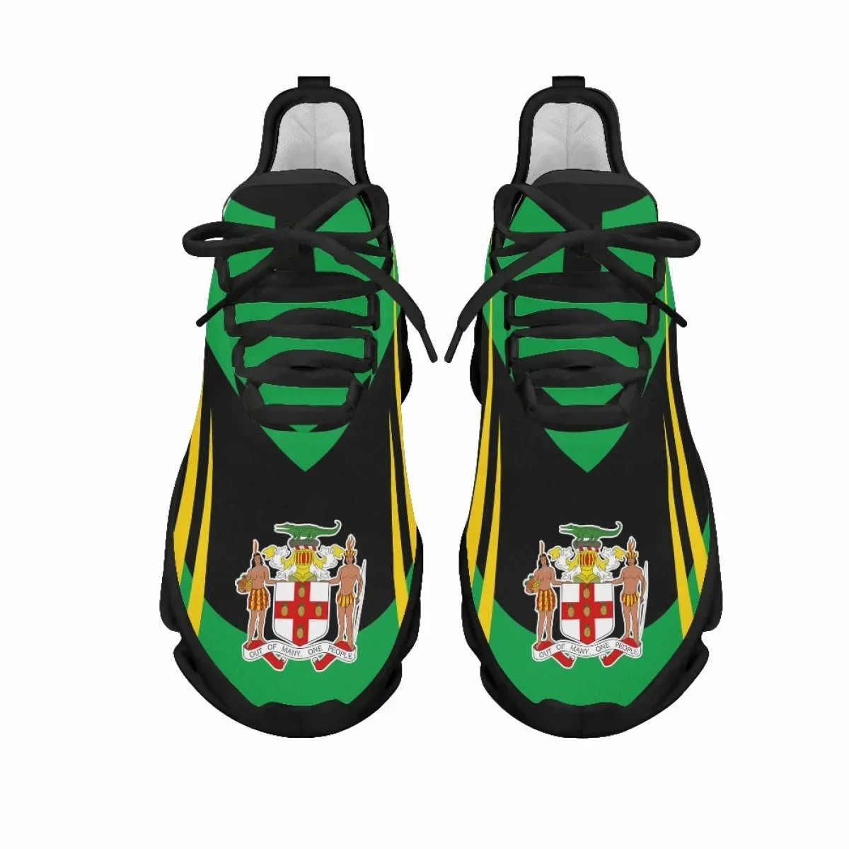 자메이카 국기 프린트 스니커즈 여성용 야외 스포츠 운동 - Men'S Fashion Running Shoes 리뷰 및 가격