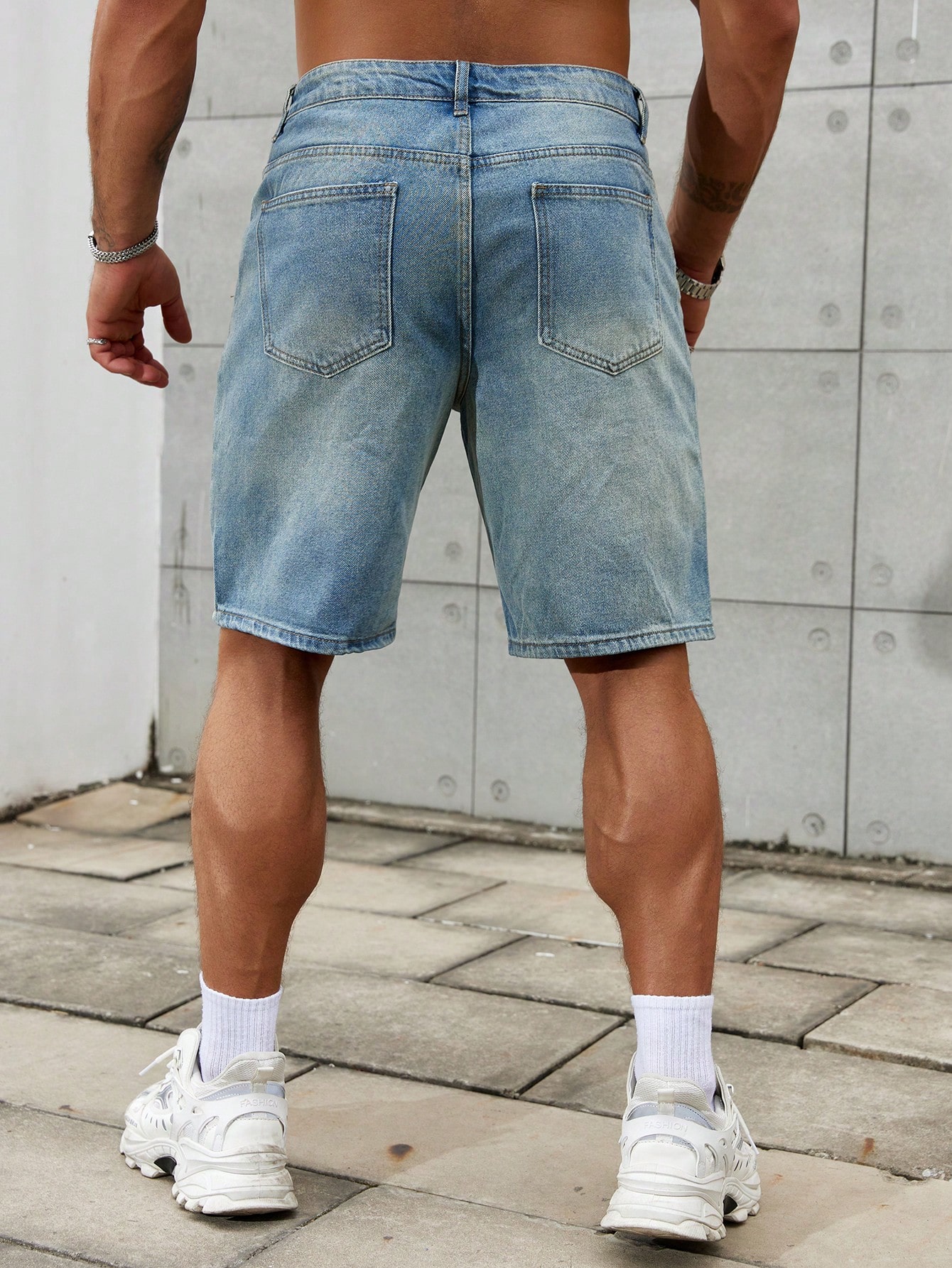 남성용 찢어진 짧은 청바지 브랜드 의류, 버뮤다 여름  - Men'S Fashion Overalls 리뷰 및 가격