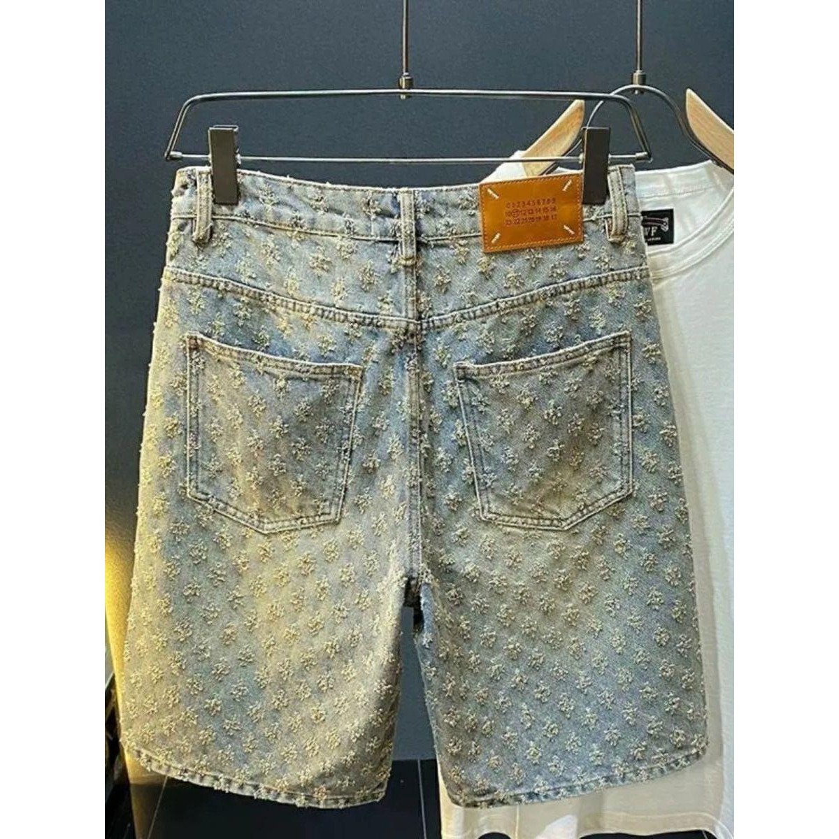 여름 하이 스트리트 데님 반바지 남성 캐주얼 청반바지  - Men'S Fashion Overalls 리뷰 및 가격