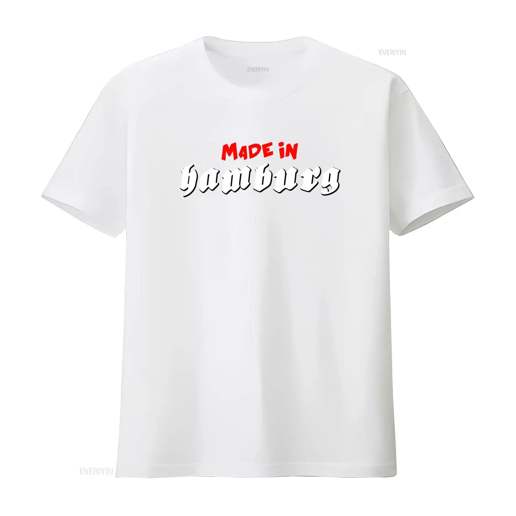 함부르크산 티셔츠 남성용 프리미엄 품질 빈티지 워싱 탑 - Men'S Fashion Hamburg 리뷰 및 가격
