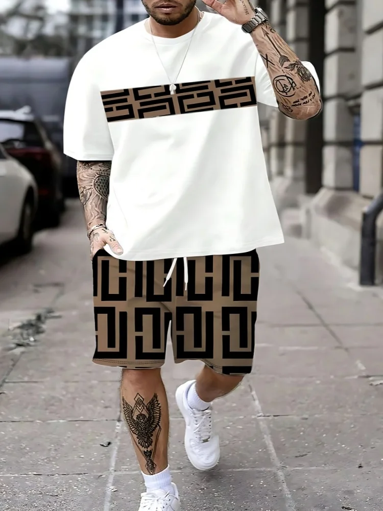 통기성이 좋고 캐주얼한 패션 3D 프린팅이 적용된 여름 - Men'S Fashion Clothing 리뷰 및 가격