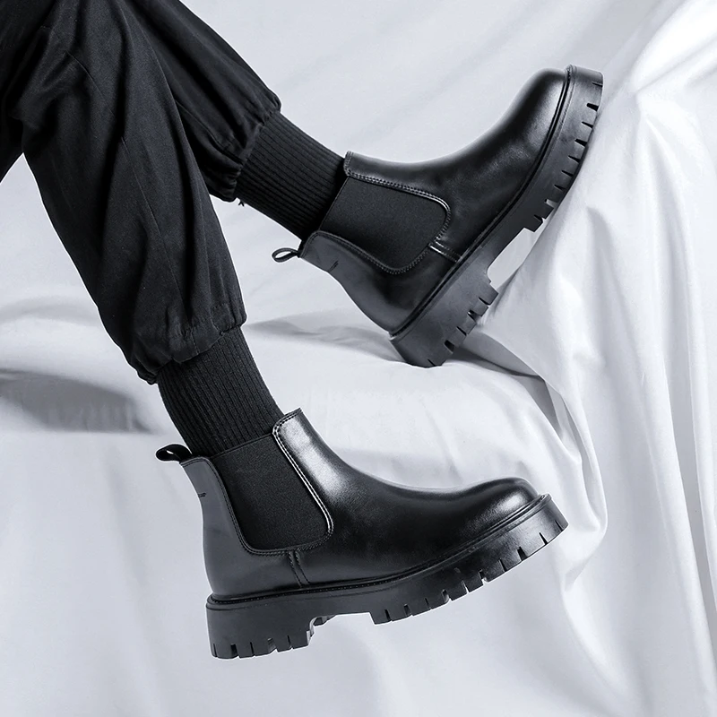 첼시 부츠 패션 가죽 신사화 남성 비즈니스 드라이빙 슈 - Mens Fashion Dress Shoes 리뷰 및 가격