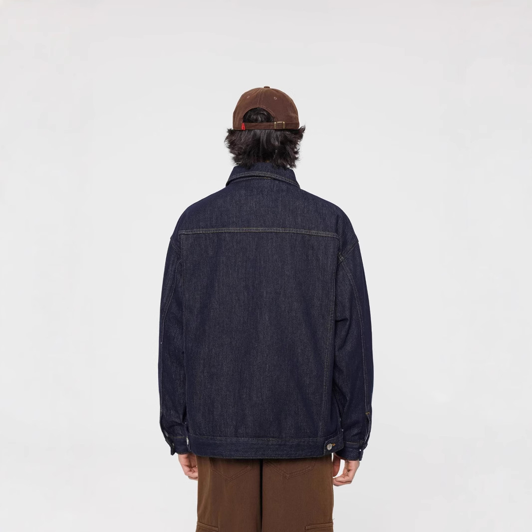 오리지널 컬러 데님 자켓 남성 일본 streetwear - Harrington Jacket 리뷰 및 가격