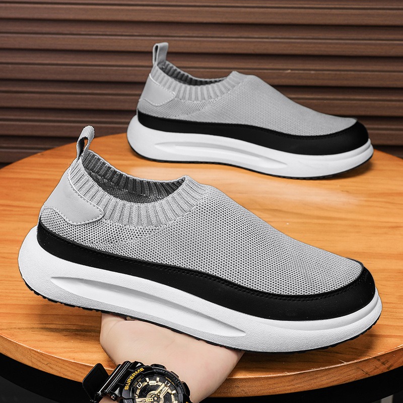 2025 신상 남성 신발 통기성 메쉬 캔버스화 패션 탄 - Men'S Fashion Running Shoes 리뷰 및 가격