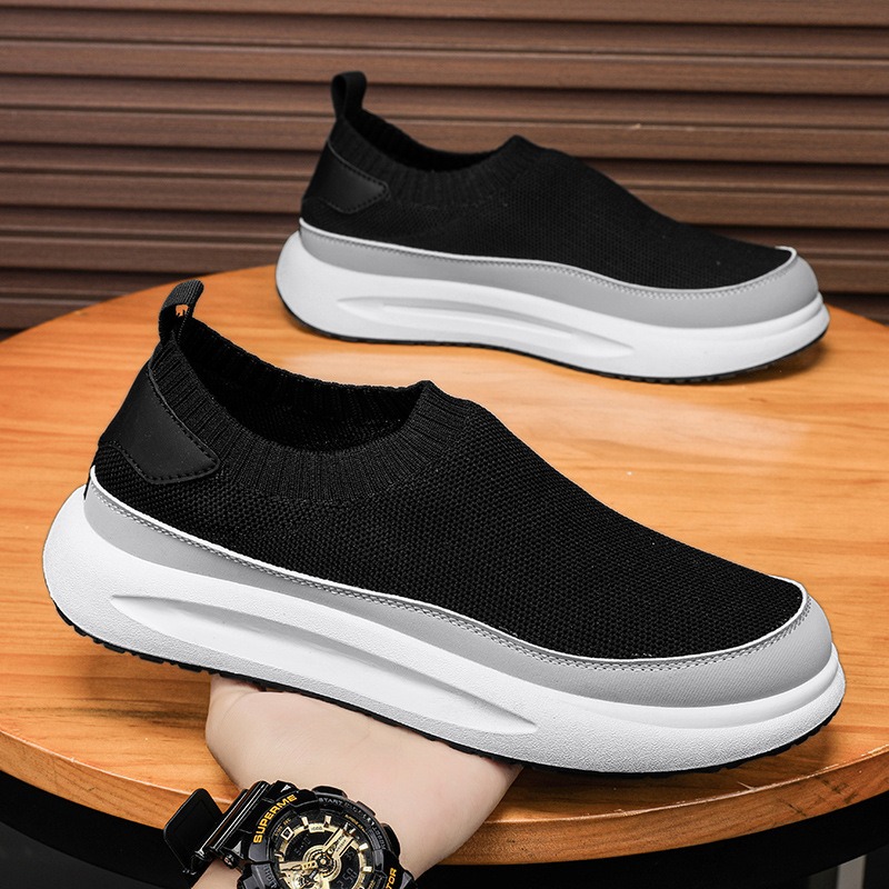2025 신상 남성 신발 통기성 메쉬 캔버스화 패션 탄 - Men'S Fashion Running Shoes 리뷰 및 가격
