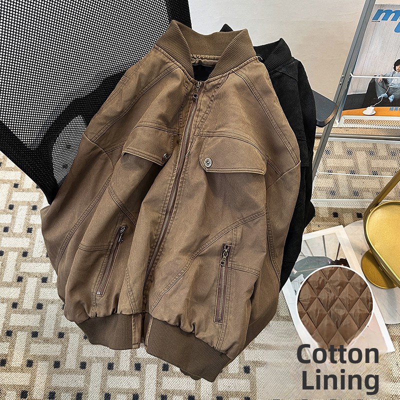 레트로 아메리칸 숏 워크웨어 자켓 남성용 겨울 헤비 듀 - Harrington Jacket 리뷰 및 가격