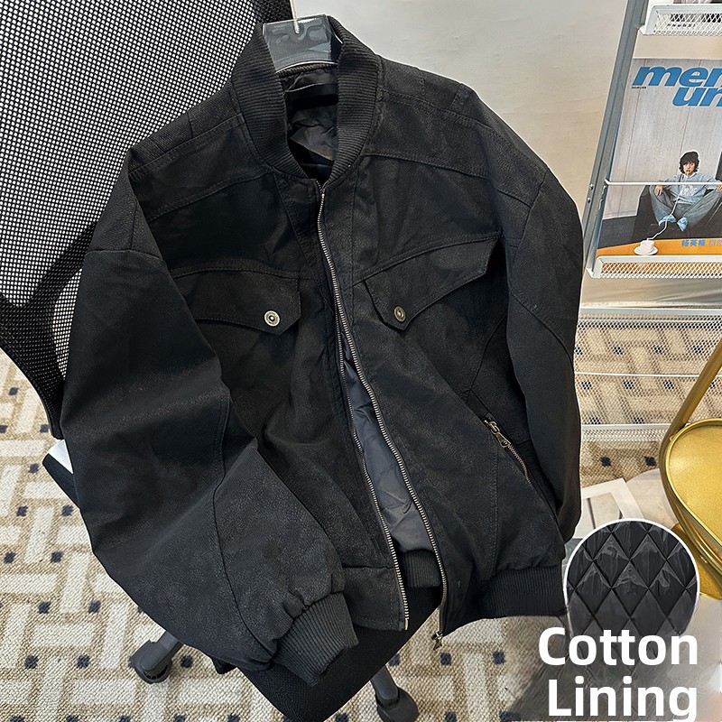 레트로 아메리칸 숏 워크웨어 자켓 남성용 겨울 헤비 듀 - Harrington Jacket 리뷰 및 가격
