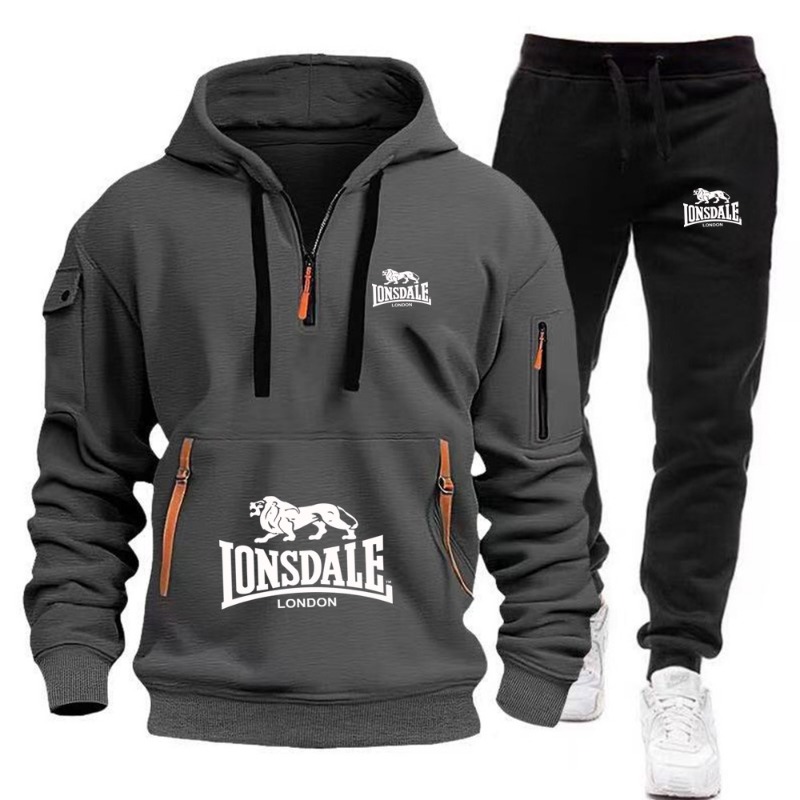 LONSDALE 남성용 캥거루 포켓 후디 세트 2026 - Mens Fashion Zip Up 리뷰 및 가격