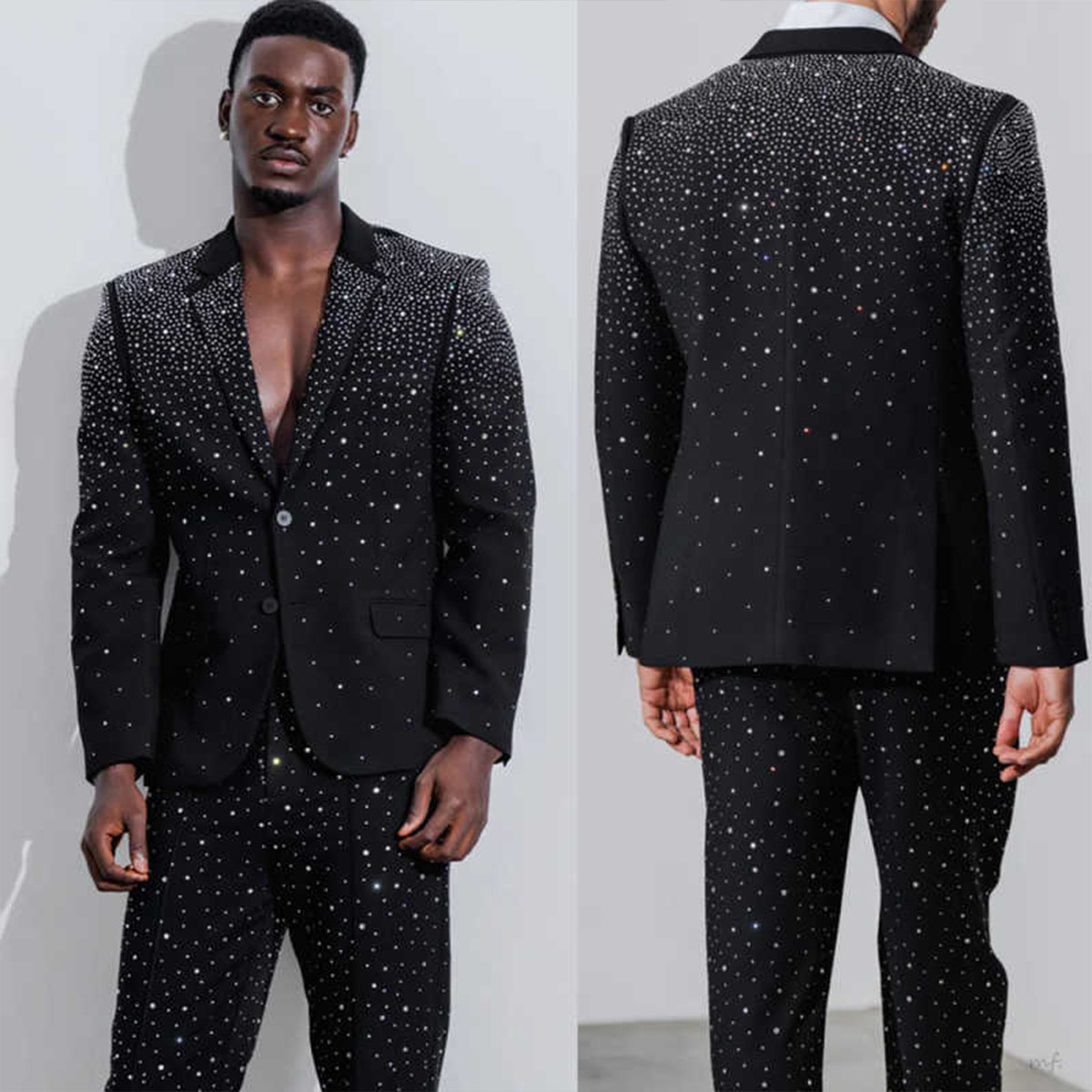 고품질 다이아몬드 남성 정장 신랑 결혼식 턱시도 2피스 - Mens Fashion Blazer 리뷰 및 가격
