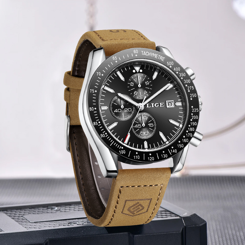 LIGE 레트로 패션 아웃도어 쿼츠 남성용 시계 밀리터 - Belt Mens Fashion 리뷰 및 가격