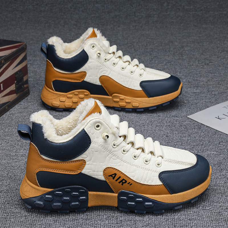 남성 플랫폼 따뜻한 면화 신발 남성 두꺼운 운동화 겨울 - Men'S Fashion Running Shoes 리뷰 및 가격