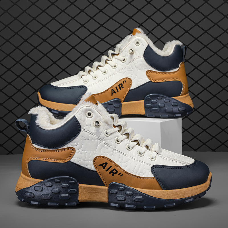 남성 플랫폼 따뜻한 면화 신발 남성 두꺼운 운동화 겨울 - Men'S Fashion Running Shoes 리뷰 및 가격