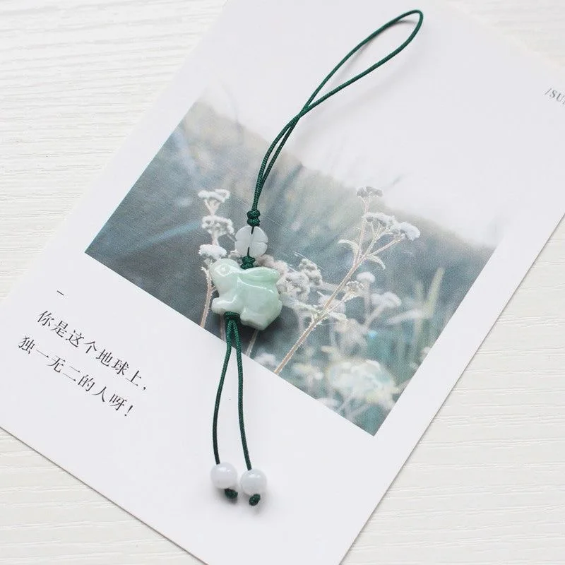 사용자 정의 천연 에메랄드 중국어 토끼 DIY 전화 체 - Men'S Fashion Rings 리뷰 및 가격