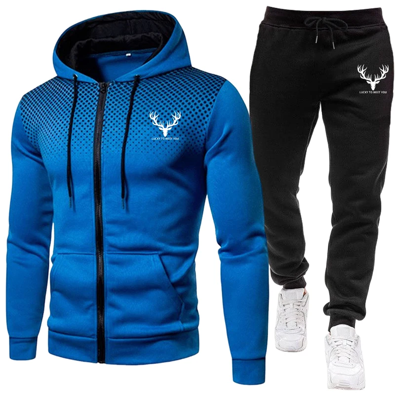 2026 신상 남성 세트 지퍼 후드티와 블랙 스웨트팬츠 - Men'S Fashion Zipper Hoodie 리뷰 및 가격