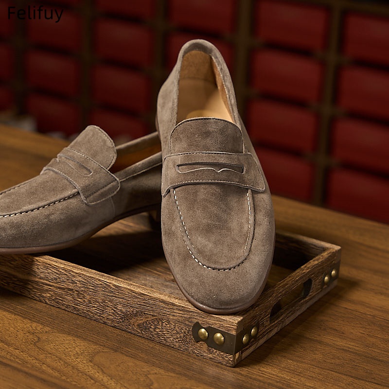 남성용 편안한 경량 캐주얼 로퍼 신발 정품 가죽 드레스 - Mens Fashion Dress Shoes 리뷰 및 가격