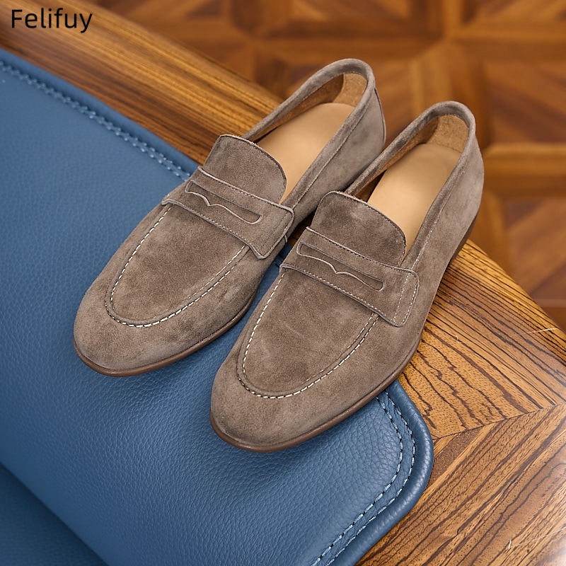 남성용 편안한 경량 캐주얼 로퍼 신발 정품 가죽 드레스 - Mens Fashion Dress Shoes 리뷰 및 가격